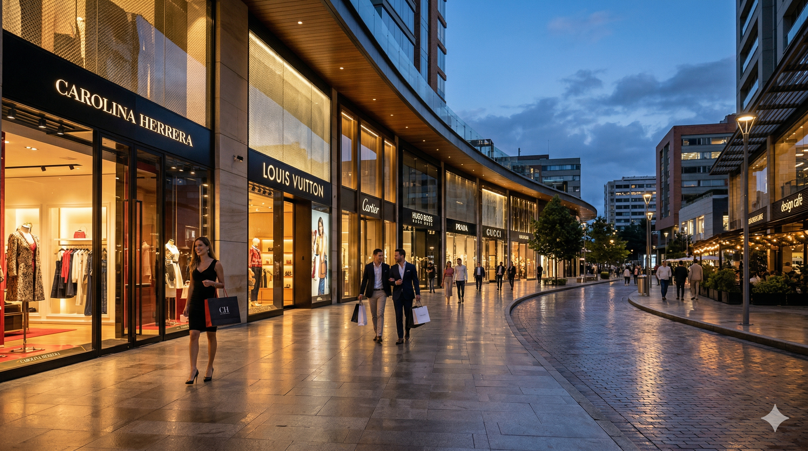 Tiendas de lujo y diseño